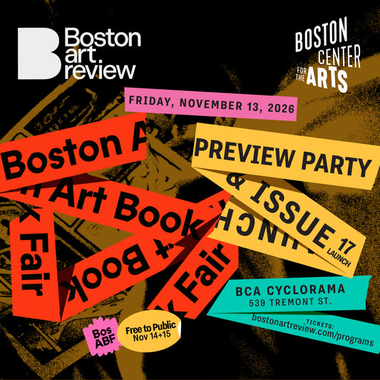 Boston Art Book Fair Preview + Issue 17 Launch Party